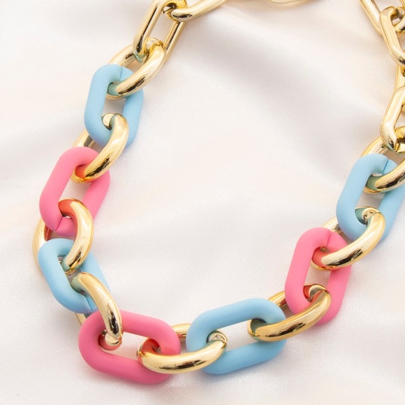 Shannel’s Closet Jewelry - Smooth Texture Oval Link Necklace